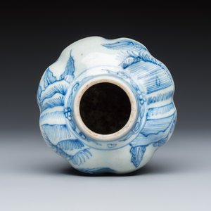 A Chinese blue and white 'Buddhist Lion' jarlet — foto 6