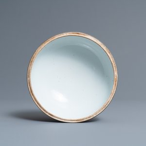 A Chinese blue and white 'Buddhist lions' bowl and cover, 19th C. — 照片 9