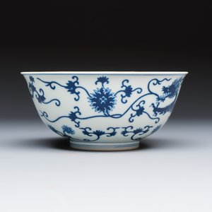 A Chinese blue and white 'Cao Long' bowl — foto 3