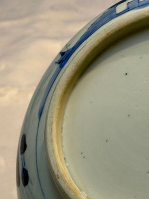 A Chinese blue and white censer depicting two sages in a mountainous landscape, Kangxi — foto 14