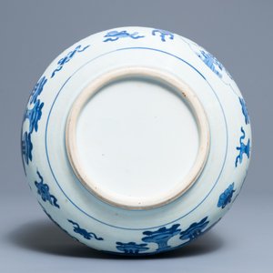 A Chinese blue and white censer with antiquities design, Kangxi — 照片 6