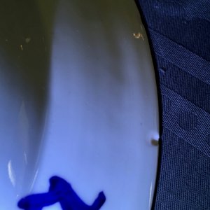 A Chinese blue and white charger with a scene from "The Romance of the Western Chamber", Yongzheng — photo 3