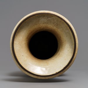 A Chinese blue and white crackle-glazed 'dragon' vase, 19th C. — 照片 5