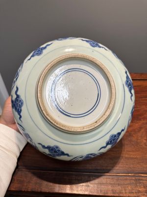 A Chinese blue and white 'cranes' censer, 19th C. — 照片 5