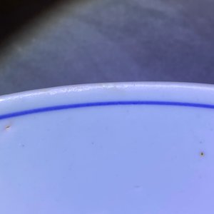 A Chinese blue and white 'cranes' dish, Jiajing mark and of the period — 照片 4