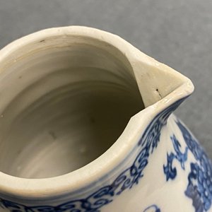 A Chinese blue and white cruet set on stand, Qianlong — 照片 22