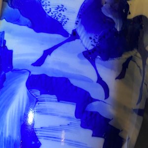 A Chinese blue and white 'deer and crane' vase, Kangxi — 照片 12