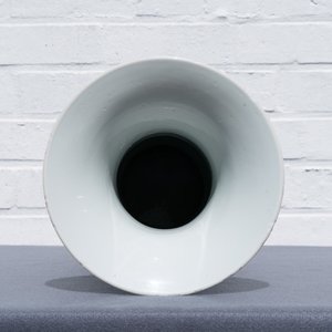 A Chinese blue and white 'deer and crane' yenyen vase, Kangxi — 照片 17