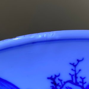 A Chinese blue and white 'deer and crane' yenyen vase, Kangxi — 照片 7
