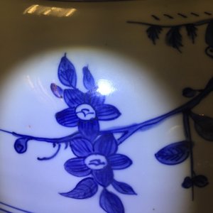 A Chinese blue and white dish with deer and a monkey, Ming, Jiajing — photo 6
