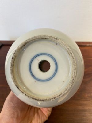 A Chinese blue and white double gourd vase, 19th C. — 照片 7