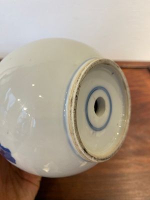 A Chinese blue and white double gourd vase, 19th C. — 照片 8