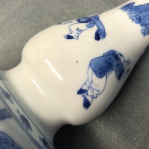 A Chinese blue and white double gourd vase, Kangxi — 照片 9