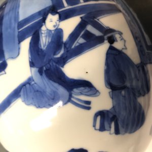 A Chinese blue and white double gourd vase, Kangxi — 照片 10