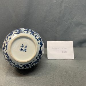 A Chinese blue and white double gourd vase, Kangxi — photo 14