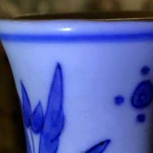 A Chinese blue and white double gourd vase, Transitional period — 照片 10