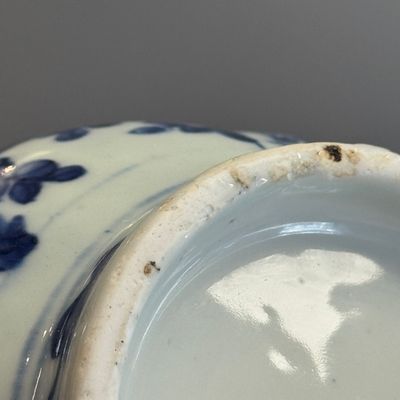 A Chinese blue and white double-gourd vase with floral design — photo 14