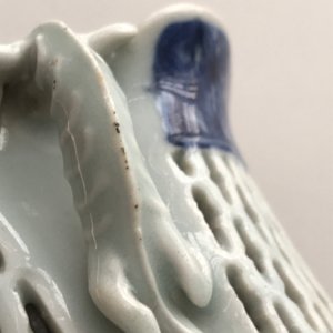 A Chinese blue and white double-walled reticulated jug, Qianlong — photo 12