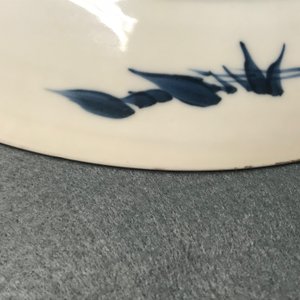 A Chinese blue and white 'dragon and carp' dish, Kangxi — photo 11