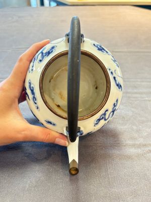 A Chinese blue and white 'dragon' teapot for the Thai market, 19th C. — 照片 6