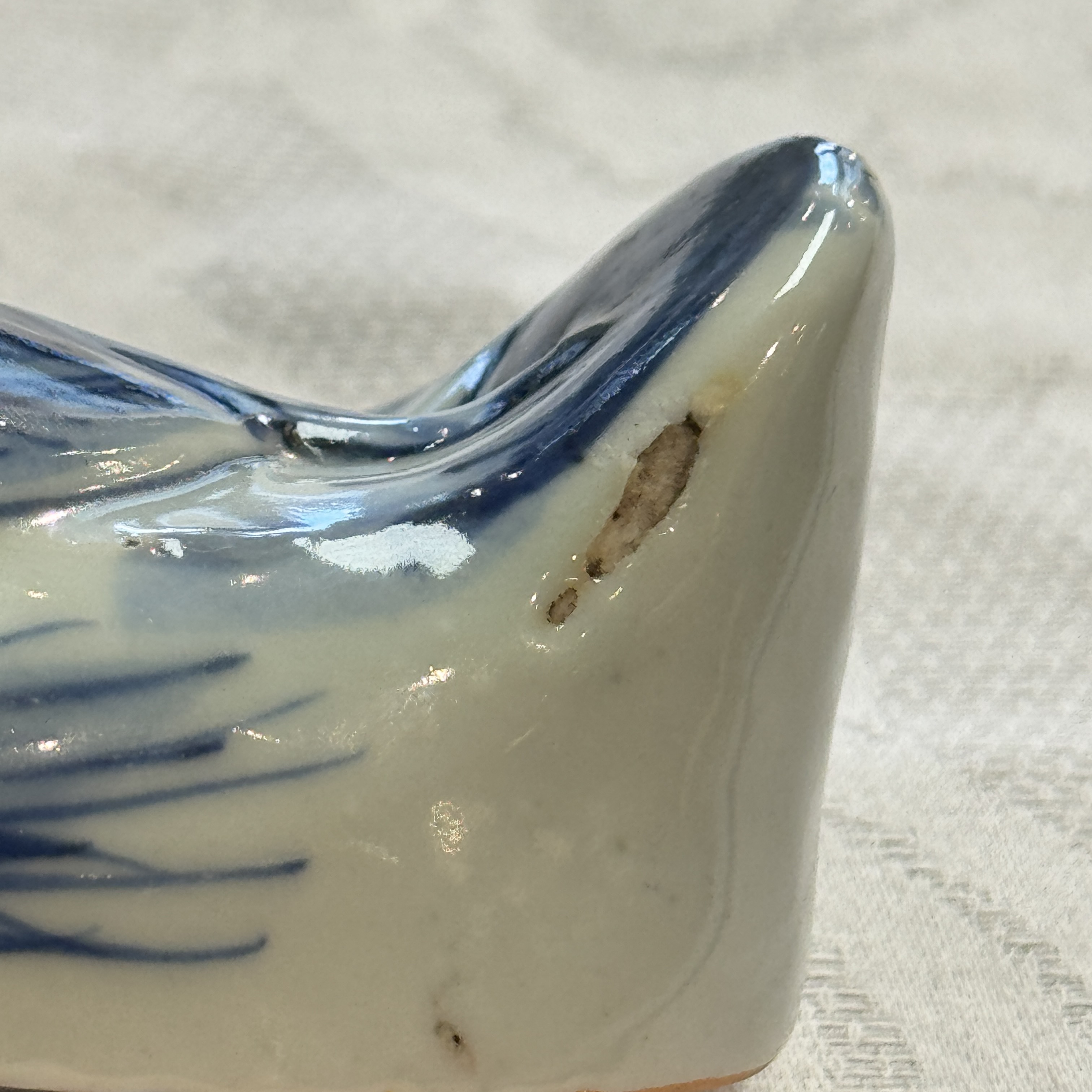 A Chinese blue and white 'Duck' incense burner  — 照片 18
