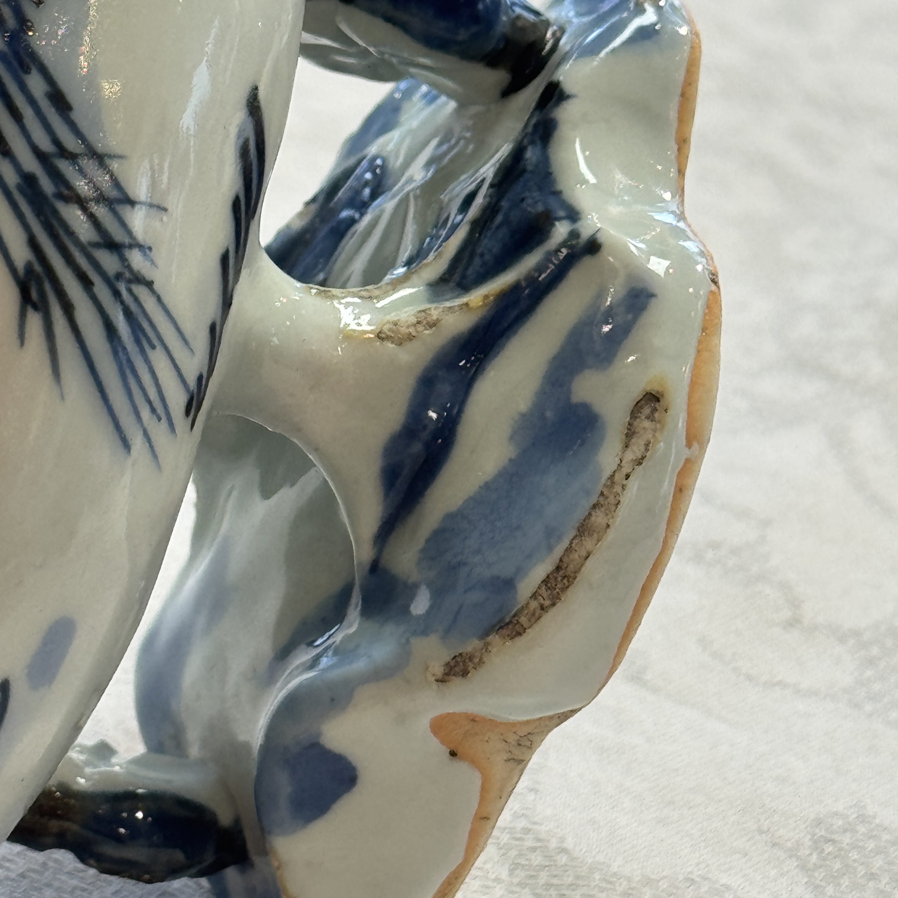 A Chinese blue and white 'Duck' incense burner  — 照片 23
