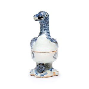 A Chinese blue and white 'Duck' incense burner  — 照片 3