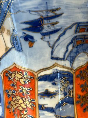 A Chinese blue and white Dutch-decorated 'landscape' vase, Kangxi — photo 15