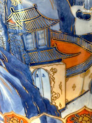 A Chinese blue and white Dutch-decorated 'landscape' vase, Kangxi — photo 16