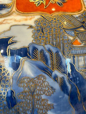 A Chinese blue and white Dutch-decorated 'landscape' vase, Kangxi — photo 17