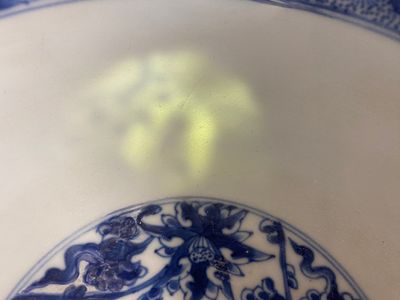 A Chinese blue and white 'Eight horses of Mu Wang' bowl, Kangxi — 照片 11