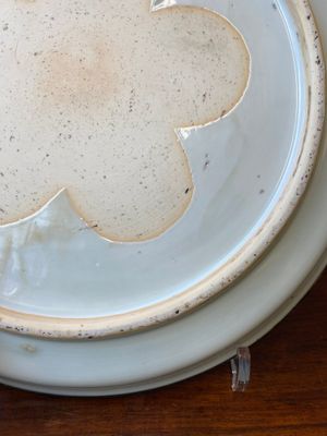 A Chinese blue and white 'Eight horses of Mu Wang' dish with silver-mounted rim, Kangxi/Yongzheng — photo 6