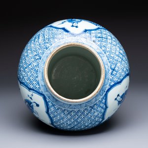 A Chinese blue and white 'Eight Immortals' vase, Kangxi — photo 5