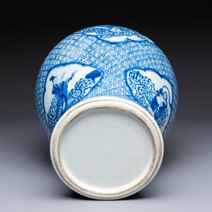 A Chinese blue and white 'Eight Immortals' vase, Kangxi — photo 6