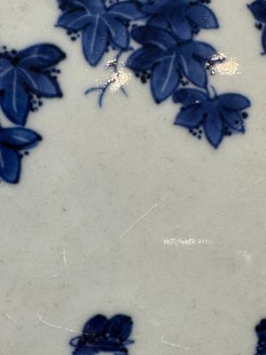 A Chinese blue and white 'Elegant Ladies in a Garden' dish, Qianlong — 照片 8