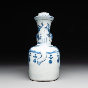 A Chinese blue and white 'elephant' kendi, Wanli — 照片 4