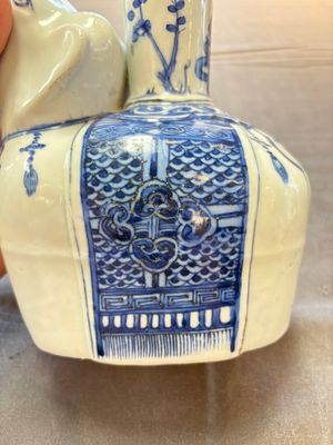 A Chinese blue and white 'elephant' kendi, Wanli — photo 13