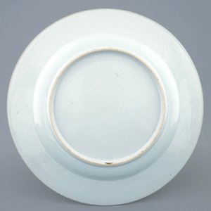 A Chinese blue and white falcon dish, Kangxi — 照片 2