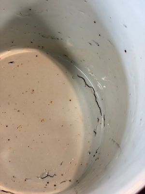 A Chinese blue and white 'Fisherman' brush pot, 20th C. — photo 14