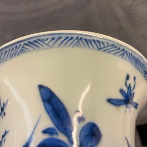 A Chinese blue and white five-piece garniture, Kangxi — 照片 17