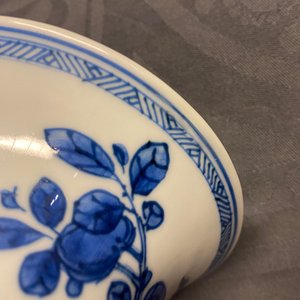 A Chinese blue and white five-piece garniture, Kangxi — 照片 20