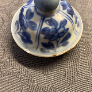 A Chinese blue and white five-piece garniture, Vung Tau Cargo, Kangxi — photo 7