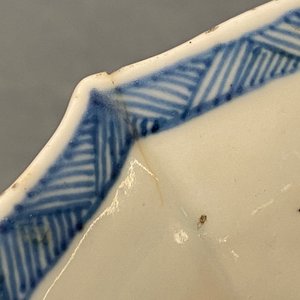 A Chinese blue and white five-piece 'landscape' garniture, Kangxi — 照片 26
