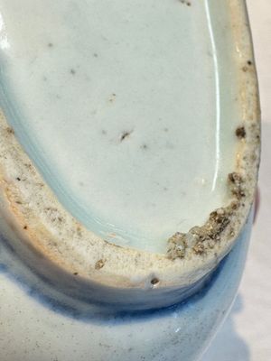 A Chinese blue and white 'Flying horse' betel nut box and cover, Wanli — 照片 13