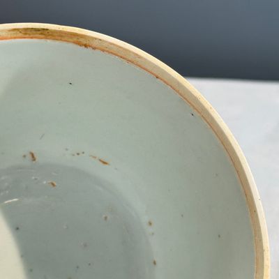 A Chinese blue and white 'Galloping Flying Horses' bowl and cover — photo 16