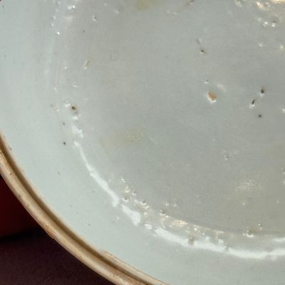 A Chinese blue and white 'Galloping Flying Horses' bowl and cover — photo 36