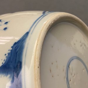 A Chinese blue and white ginger jar with figurative design, Kangxi — photo 14