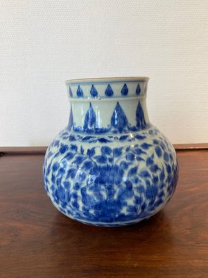 A Chinese blue and white globular vase for the Islamic market, Kangxi — 照片 2