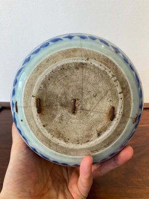 A Chinese blue and white globular vase for the Islamic market, Kangxi — 照片 5