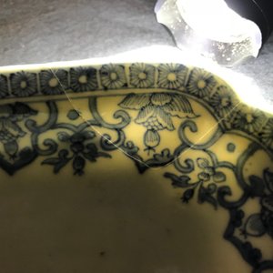 A Chinese blue and white herring dish for the Dutch market, Qianlong — photo 4